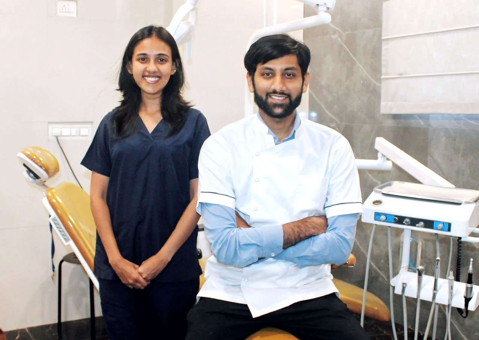 Dr. Karan Mhankale at Smile Dental Bhugaon clinic